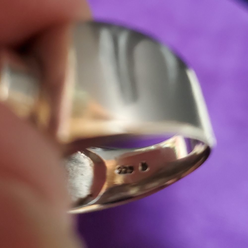 Sterling silver ring - Picture 5 of 5